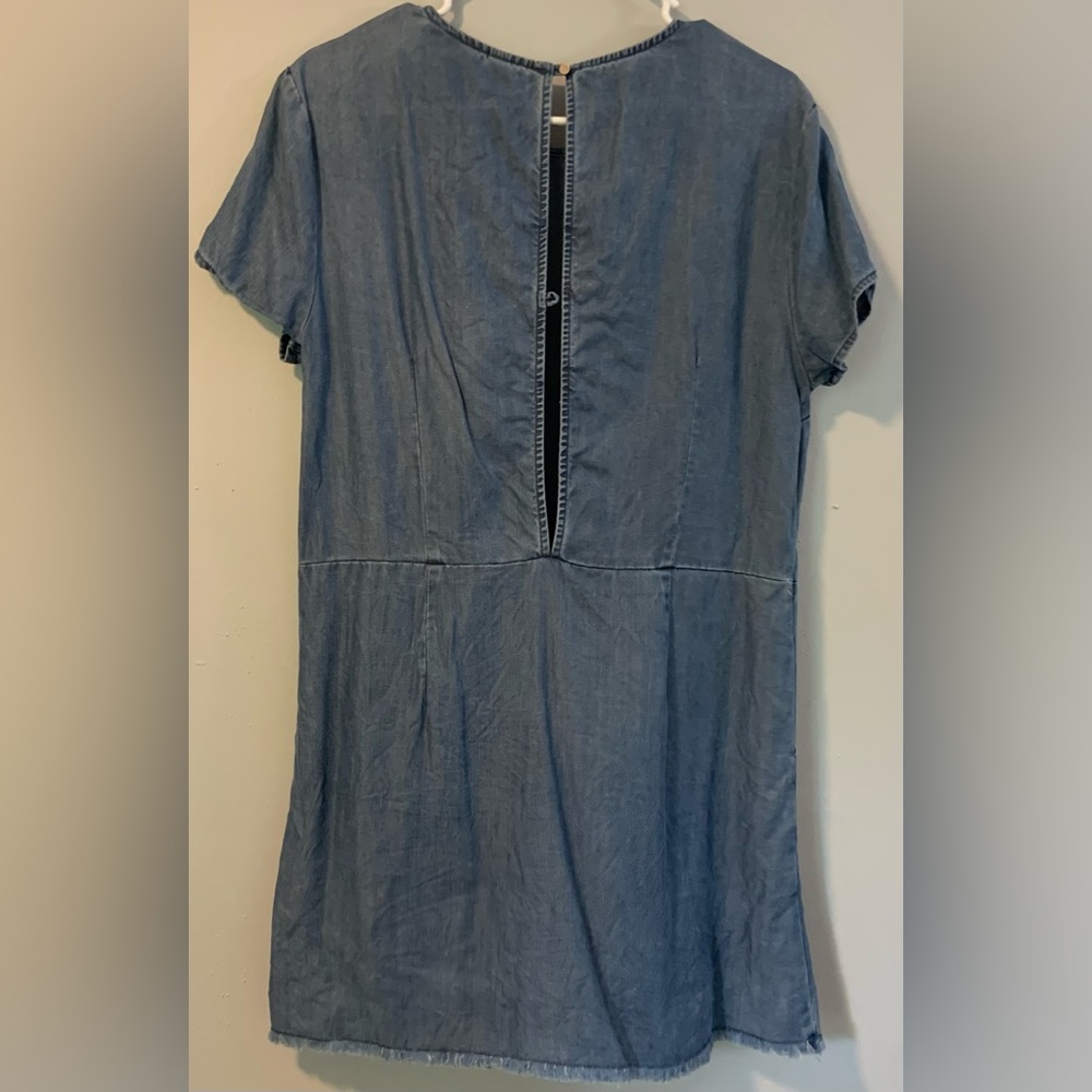 Blue RVCA Dress with Open Back - Picture 2 of 2